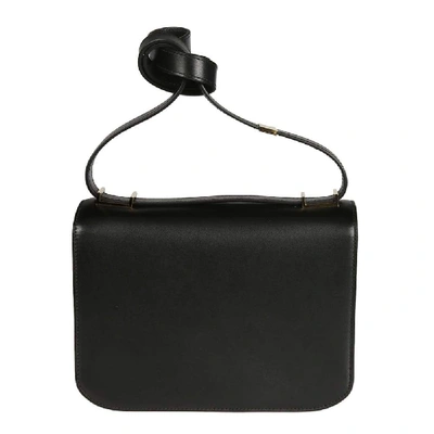 Shop Victoria Beckham Women's Black Leather Shoulder Bag