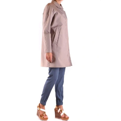 Shop Fay Women's Beige Polyurethane Trench Coat