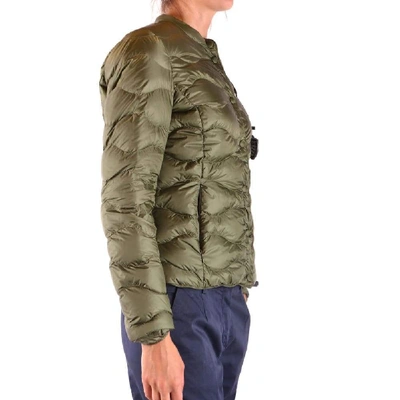 Shop Blauer Women's Green Polyamide Outerwear Jacket