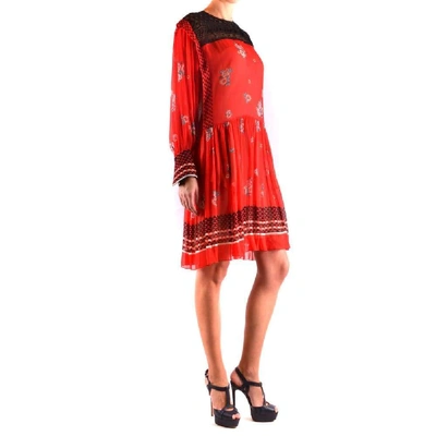 Shop Philosophy Women's Red Silk Dress