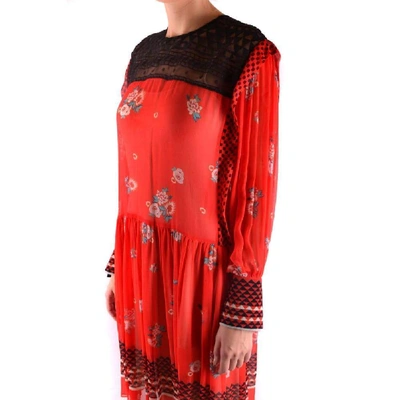 Shop Philosophy Women's Red Silk Dress