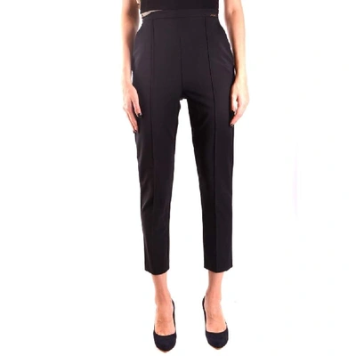 Shop Elisabetta Franchi Women's Black Polyamide Pants
