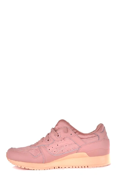 Shop Asics Women's Pink Fabric Sneakers