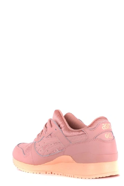 Shop Asics Women's Pink Fabric Sneakers