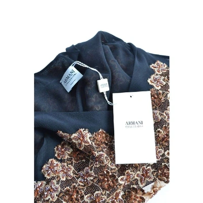 Shop Armani Collezioni Women's Multicolor Polyester Top