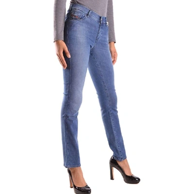 Shop Diesel Women's Blue Cotton Jeans