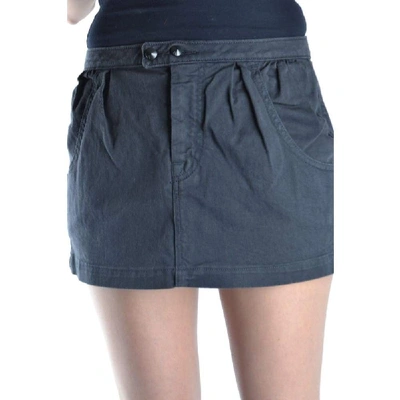 Shop Cycle Women's Blue Cotton Skirt