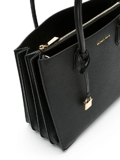 Shop Michael Michael Kors Michael Kors Women's Black Leather Handbag