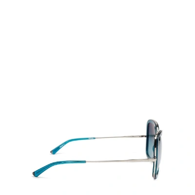Shop Etnia Barcelona Women's Blue Acetate Sunglasses