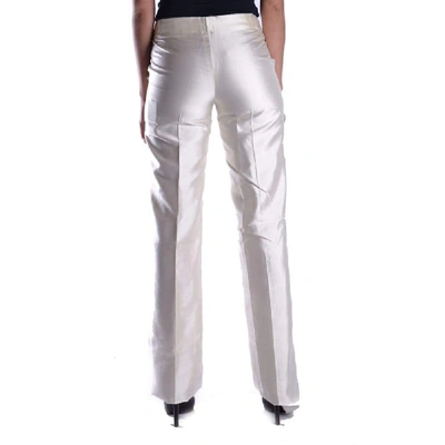 Shop Calvin Klein Women's White Silk Pants