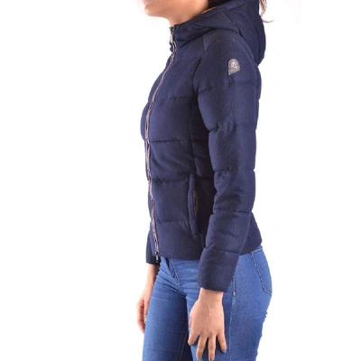 Shop Invicta Women's Blue Polyamide Down Jacket