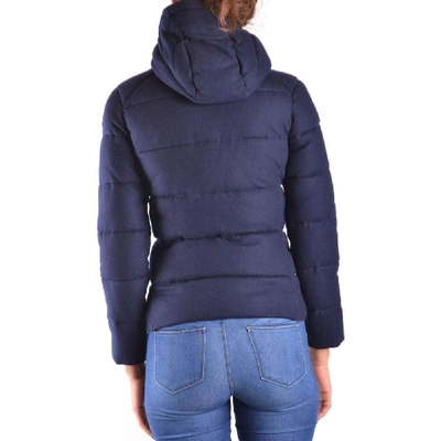 Shop Invicta Women's Blue Polyamide Down Jacket