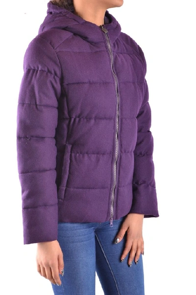Shop Invicta Women's Purple Polyamide Down Jacket