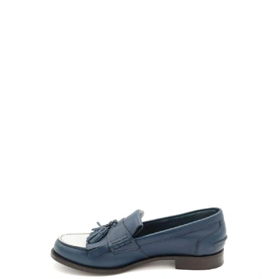 Shop Church's Women's Blue Leather Loafers