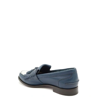 Shop Church's Women's Blue Leather Loafers