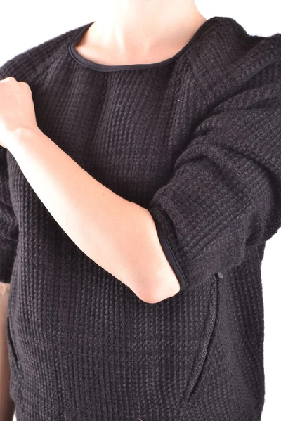 Shop Peuterey Women's Black Acrylic Sweater
