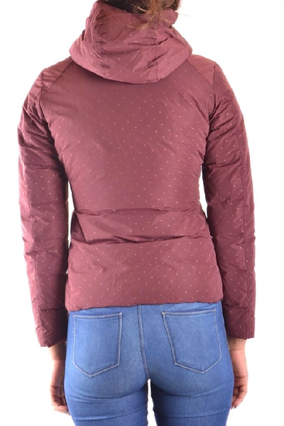 Shop Invicta Women's Burgundy Polyamide Outerwear Jacket