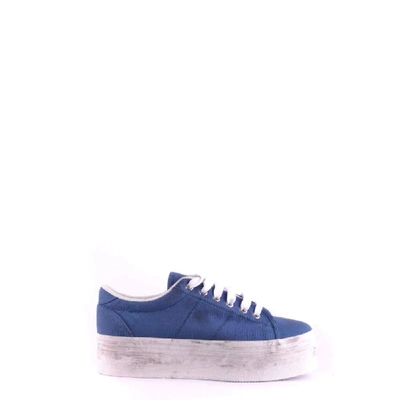 Shop Jc Play By Jeffrey Campbell Women's Blue Fabric Sneakers