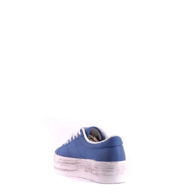 Shop Jc Play By Jeffrey Campbell Women's Blue Fabric Sneakers
