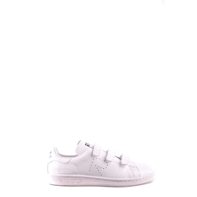 Shop Adidas Originals Adidas By Raf Simons Women's White Leather Sneakers