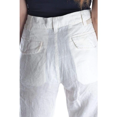 Shop Yohji Yamamoto Women's White Cotton Pants