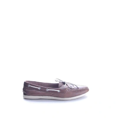 Shop Sperry Women's Brown Leather Loafers