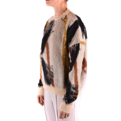 Shop Alysi Women's Beige Wool Sweater