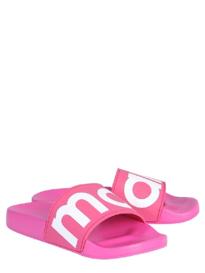 Shop Isabel Marant Étoile Women's Fuchsia Acetate Sandals