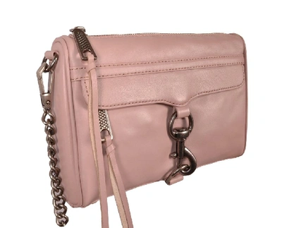 Shop Rebecca Minkoff Women's Pink Leather Shoulder Bag