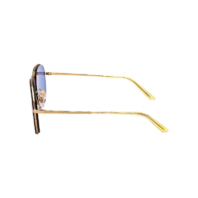 Shop Gucci Women's Gold Metal Glasses