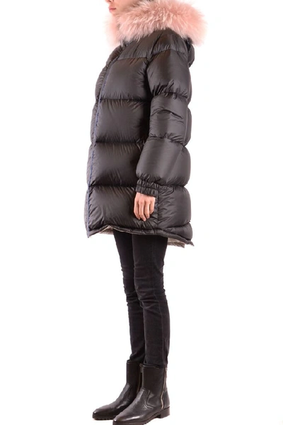 Shop Mr & Mrs Italy Mr&mrs Italy Women's Black Polyester Down Jacket