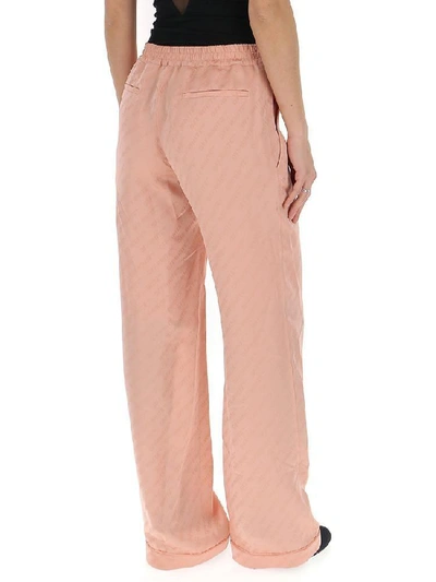 Shop Off-white Women's Pink Acetate Pants