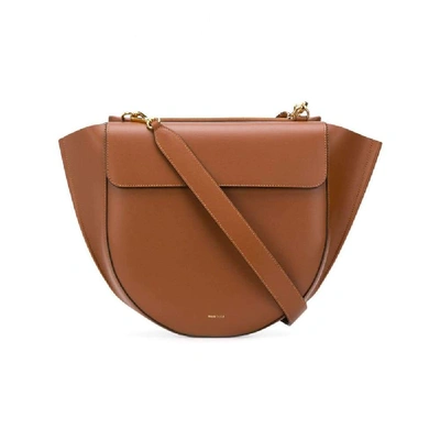 Shop Wandler Women's Brown Leather Handbag