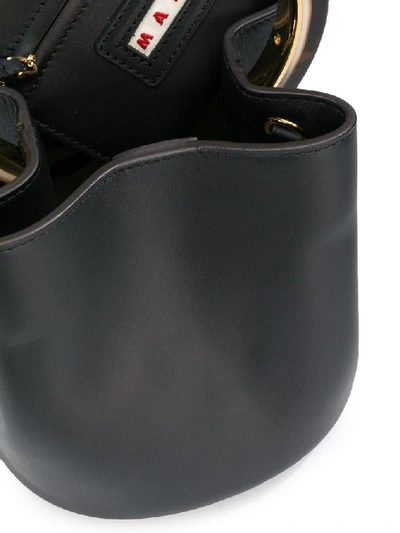 Shop Marni Women's Black Leather Handbag