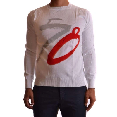Shop Dirk Bikkembergs Men's White Cotton T-shirt