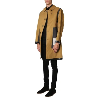 Shop Mackintosh Men's Brown Cotton Coat