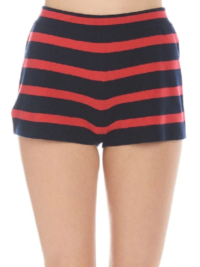 Shop Barrie Women's Multicolor Cashmere Shorts