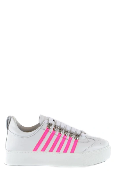 Shop Dsquared2 Women's Multicolor Leather Sneakers