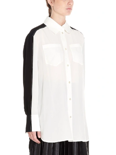 Shop Givenchy Women's White Silk Shirt