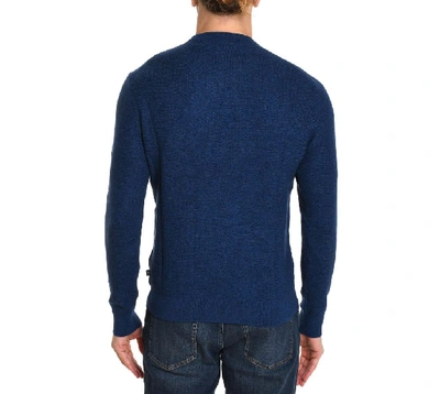 Shop Michael Michael Kors Michael Kors Men's Blue Cotton Sweater