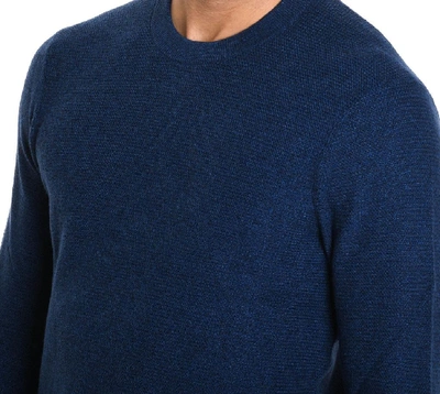 Shop Michael Michael Kors Michael Kors Men's Blue Cotton Sweater