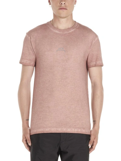 Shop A-cold-wall* Men's Pink Cotton T-shirt