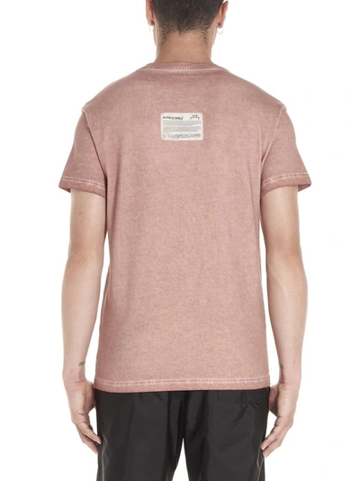 Shop A-cold-wall* Men's Pink Cotton T-shirt