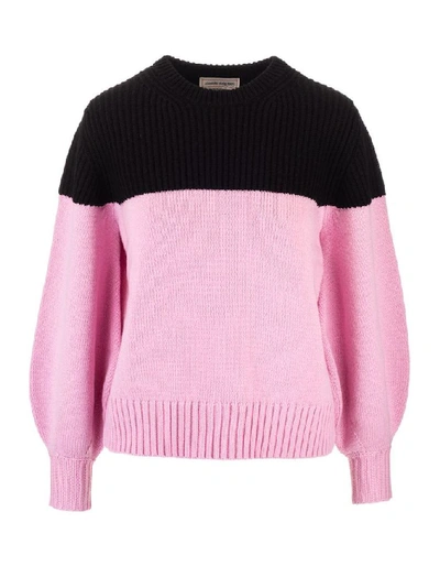Shop Alexander Mcqueen Women's Pink Cashmere Sweater