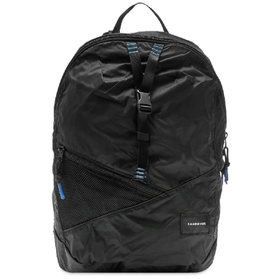 Shop Sandqvist Erland Lightweight Backpack In Black