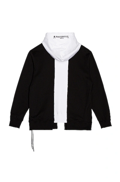 Shop Mastermind Japan Sweatshirt In Black & White