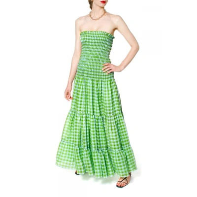 Aggi By Halewski Maya Tender Shoots Dress In Shoots