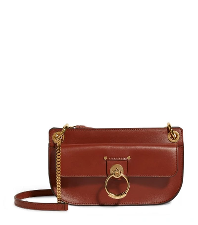 Shop Chloé Mini Leather Ring Chain Bag