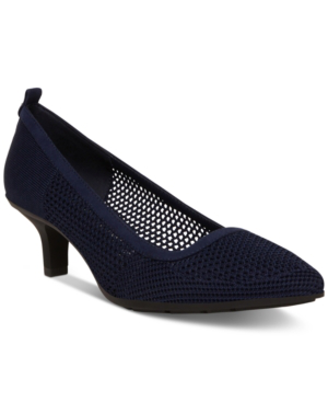 anne klein navy pumps