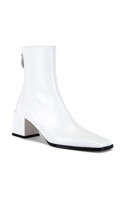 Shop Reike Nen Cube Heel Basic Boots In White